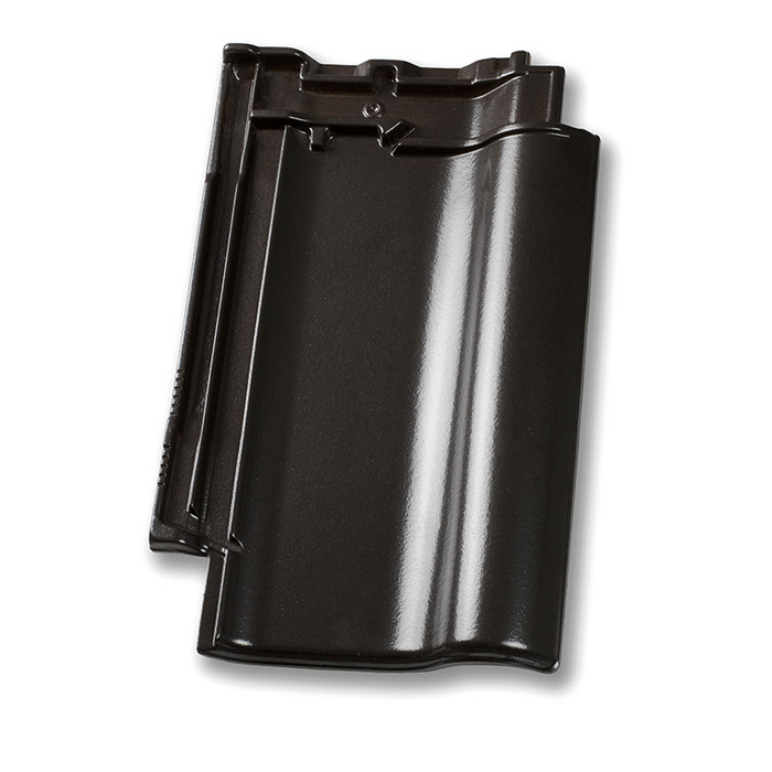 Керамическая черепица Nelskamp F 12, Мокко-коричневый