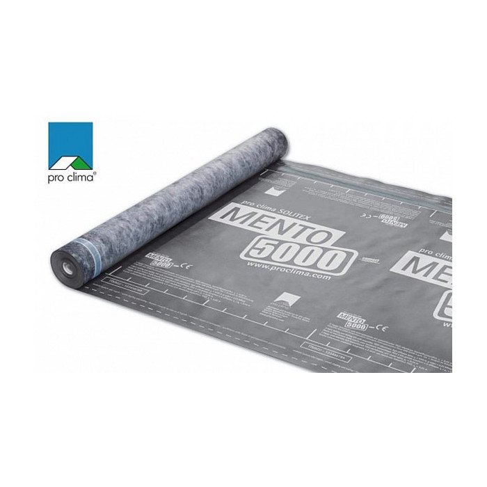 SOLITEX MENTO 5000 connect ветровлагозащитная мембрана (1,5 м х 50 м), Pro clima