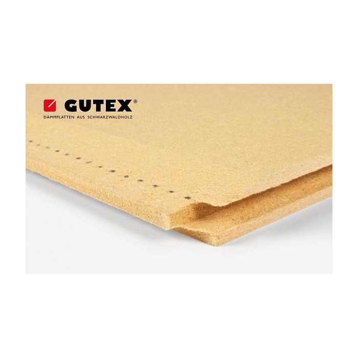 Ветровлагозащитная изоляционная плита, 2480x728x22 мм, GUTEX Multiplex-top