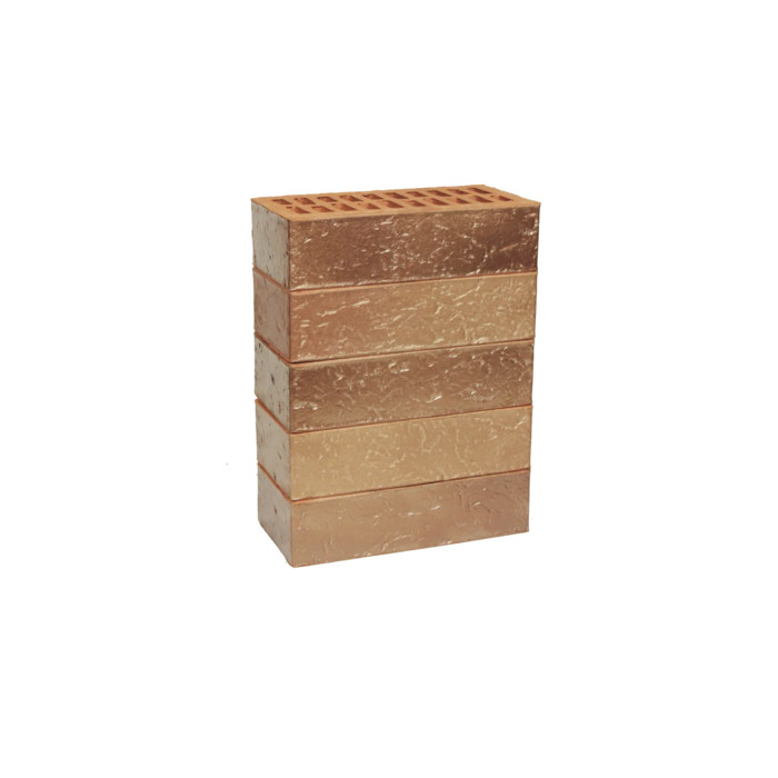 Лицевой керамический кирпич пустотелый, Bronzo, NF, Красная гвардия